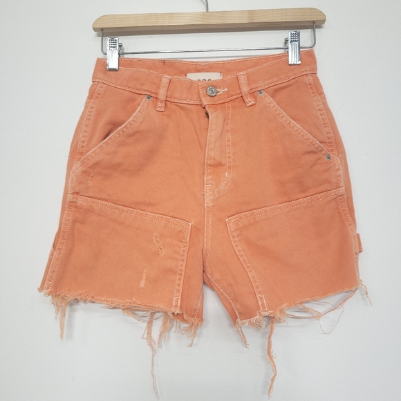 Urban Outfitters BDG Cut Off Carpenter Jean Short..sz 25 - Picture 5 of 15